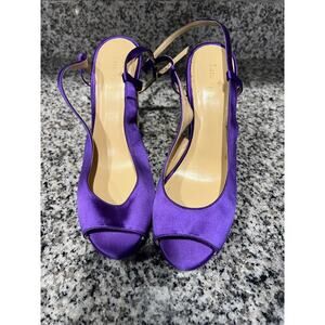 Kate Spade Purple Satin Heel